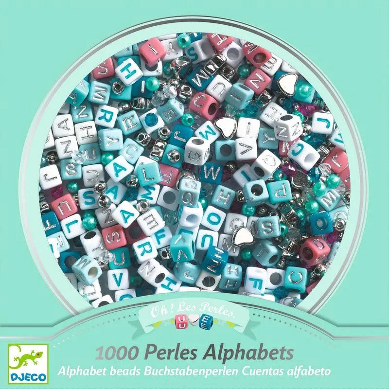 1000 Alphabet Beads