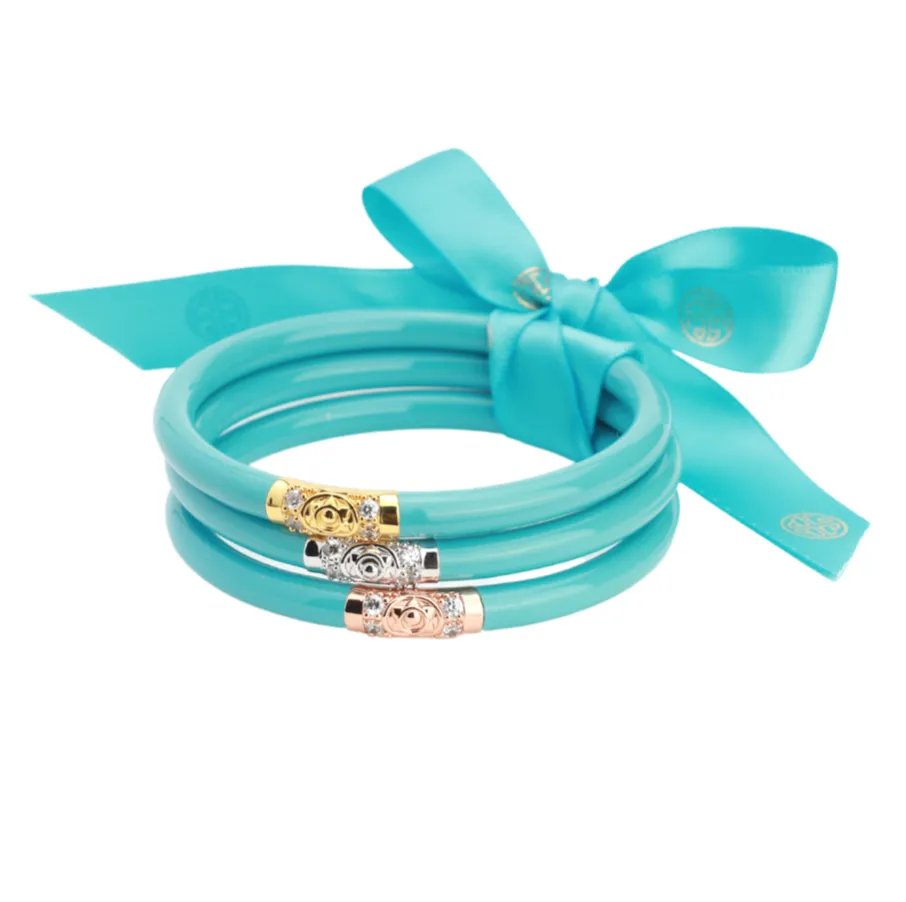 3 Kings All Weather Bangle Set of 3 - Turquoise