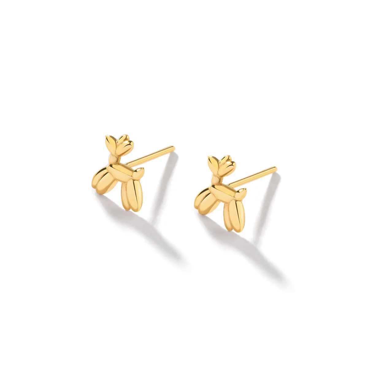 Balloon Dog Stud Earrings