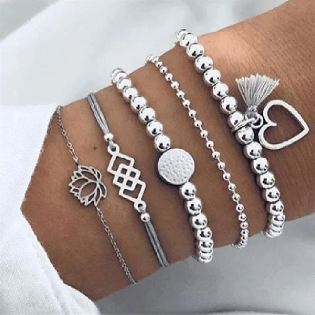 Bohemian Bracelets & Bangles Set