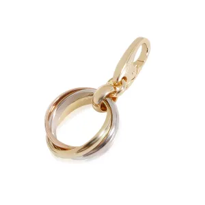 Cartier Trinity Charm in 18k 3 Tone Gold