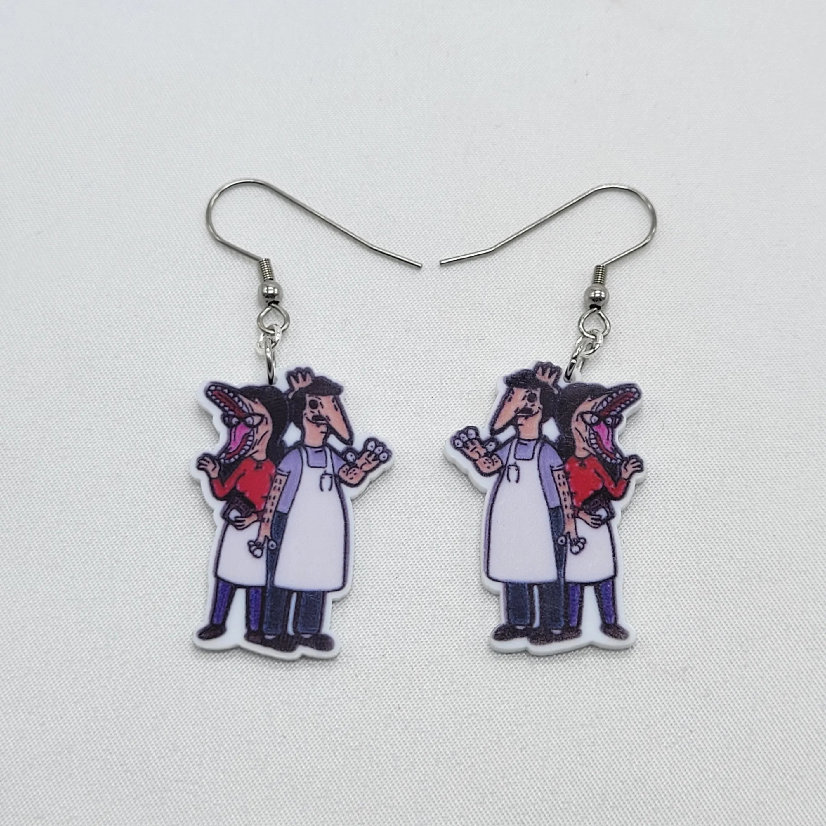 Creepy Couple Earrings