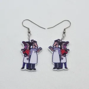 Creepy Couple Earrings