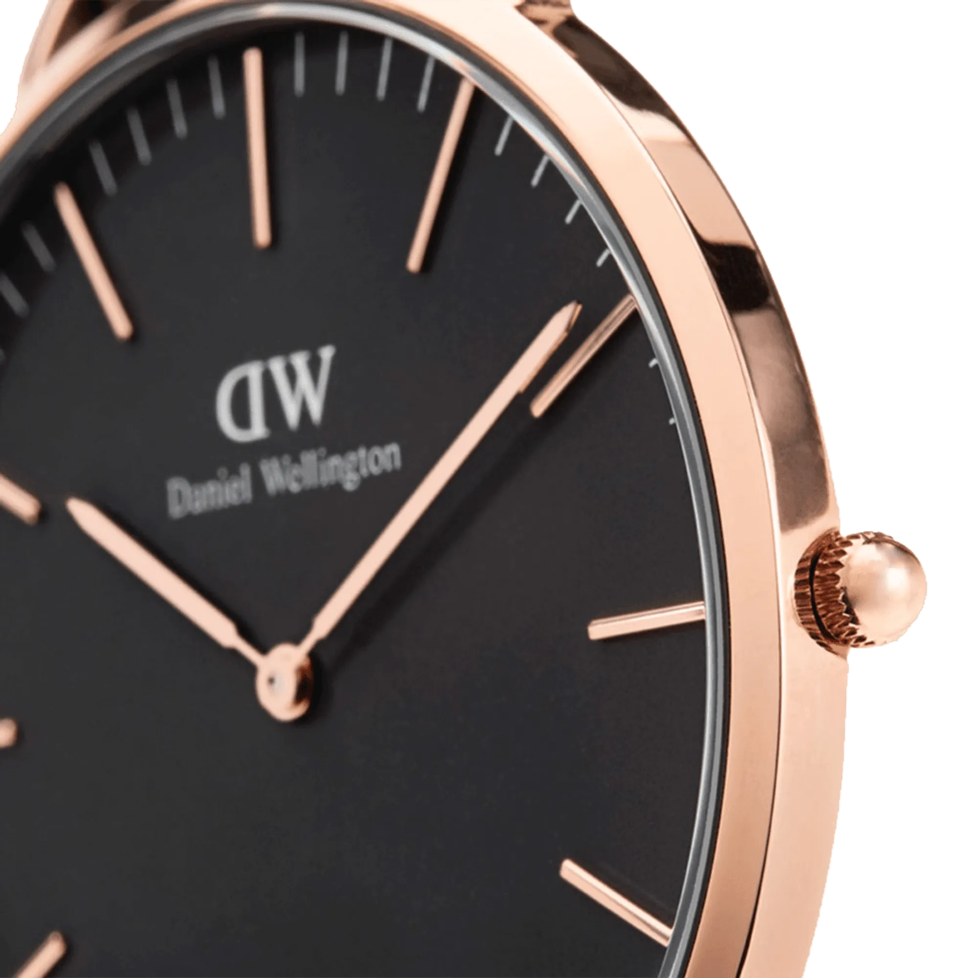 Daniel Wellington Classic 40 St Mawes Rose Gold & Black Watch