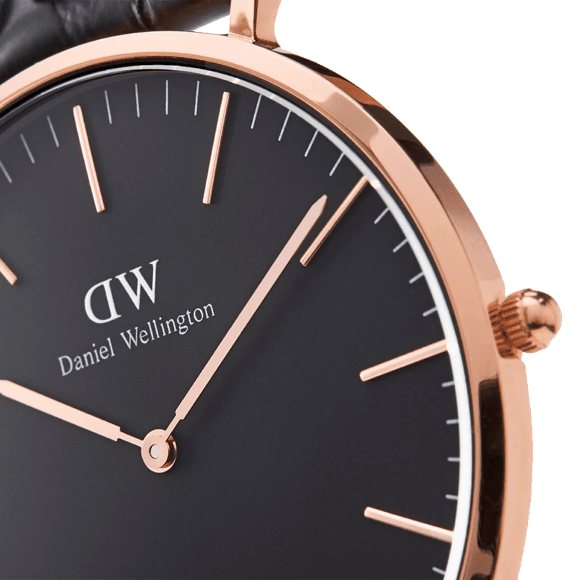 Daniel Wellington Classic 40 St Mawes Rose Gold & Black Watch