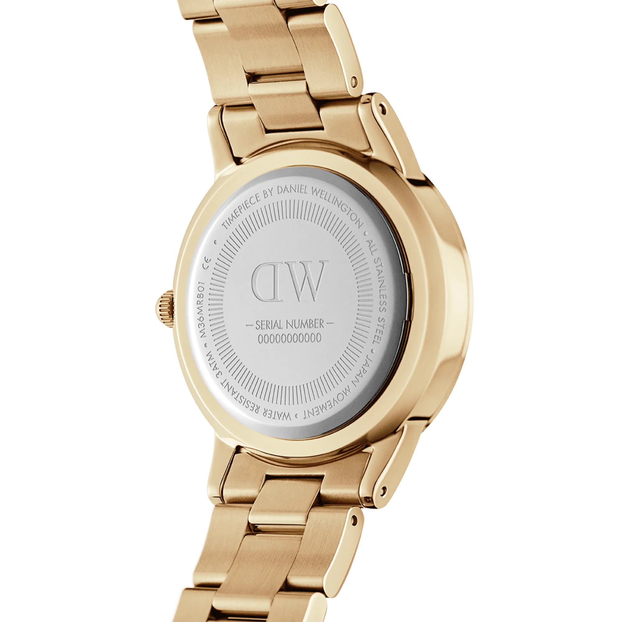 Daniel Wellington Iconic Link 32 Black & Gold Watch