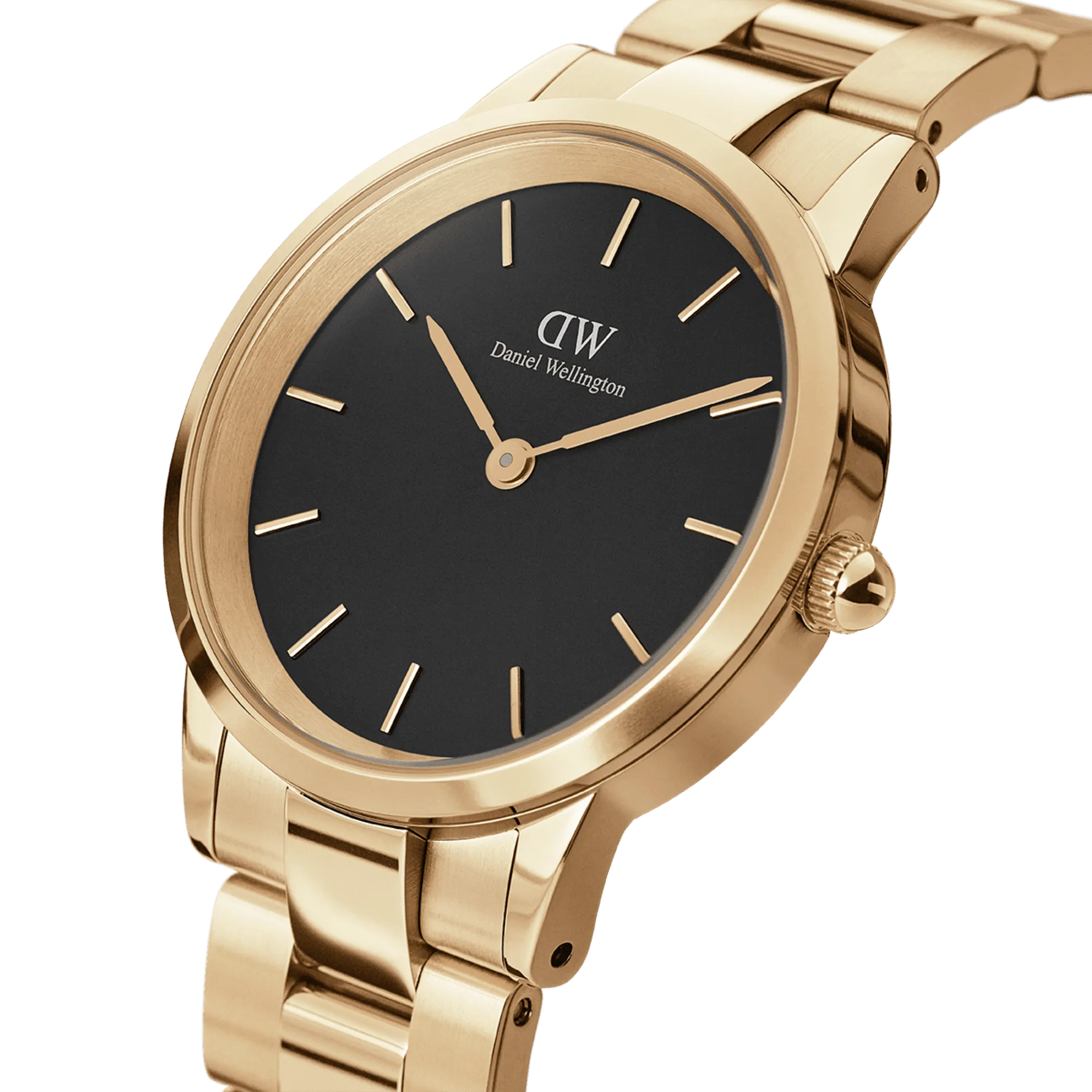 Daniel Wellington Iconic Link 32 Black & Gold Watch