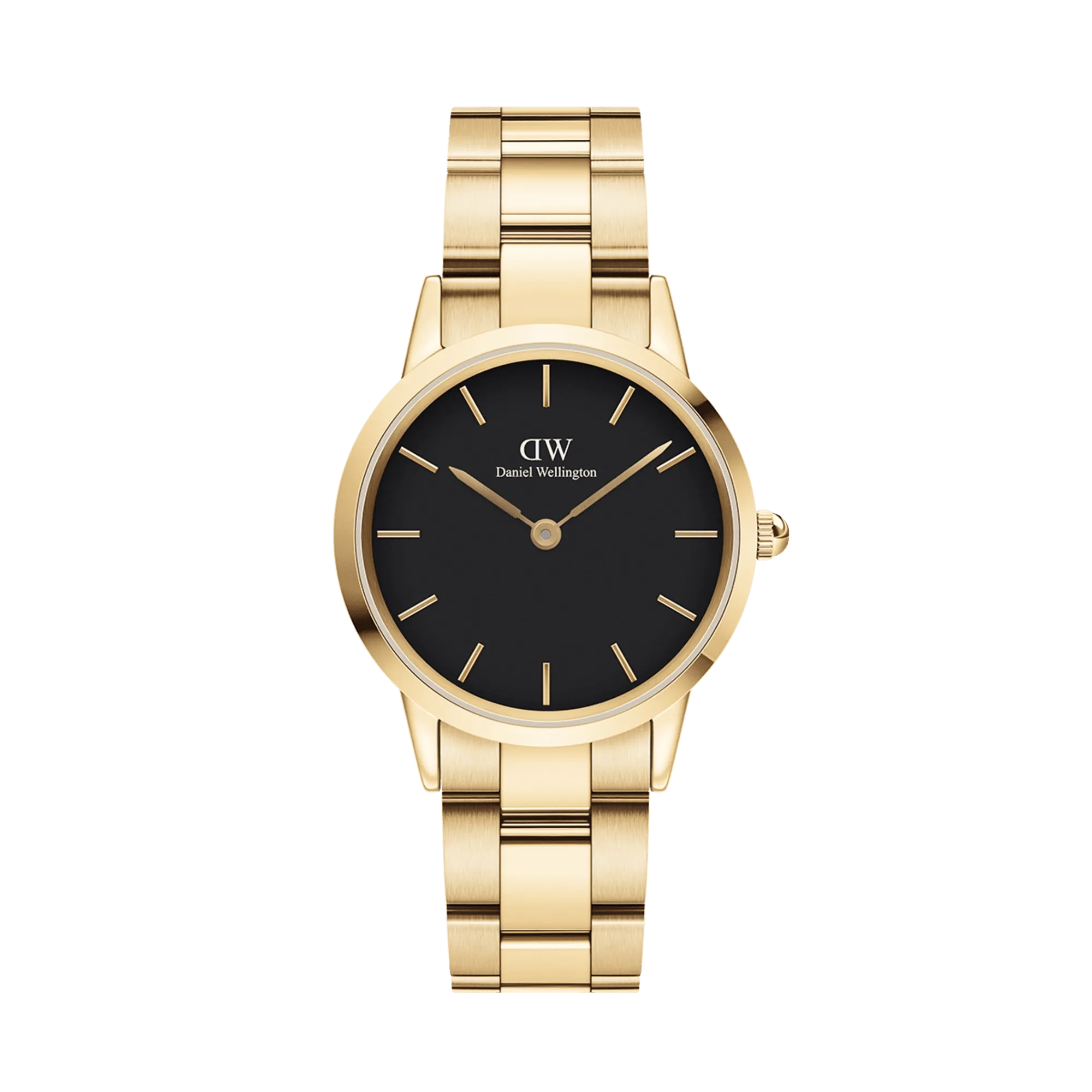 Daniel Wellington Iconic Link 32 Black & Gold Watch