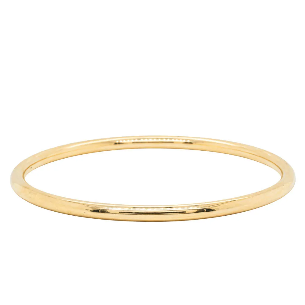 Deja Vu 9ct Yellow Gold Bangle