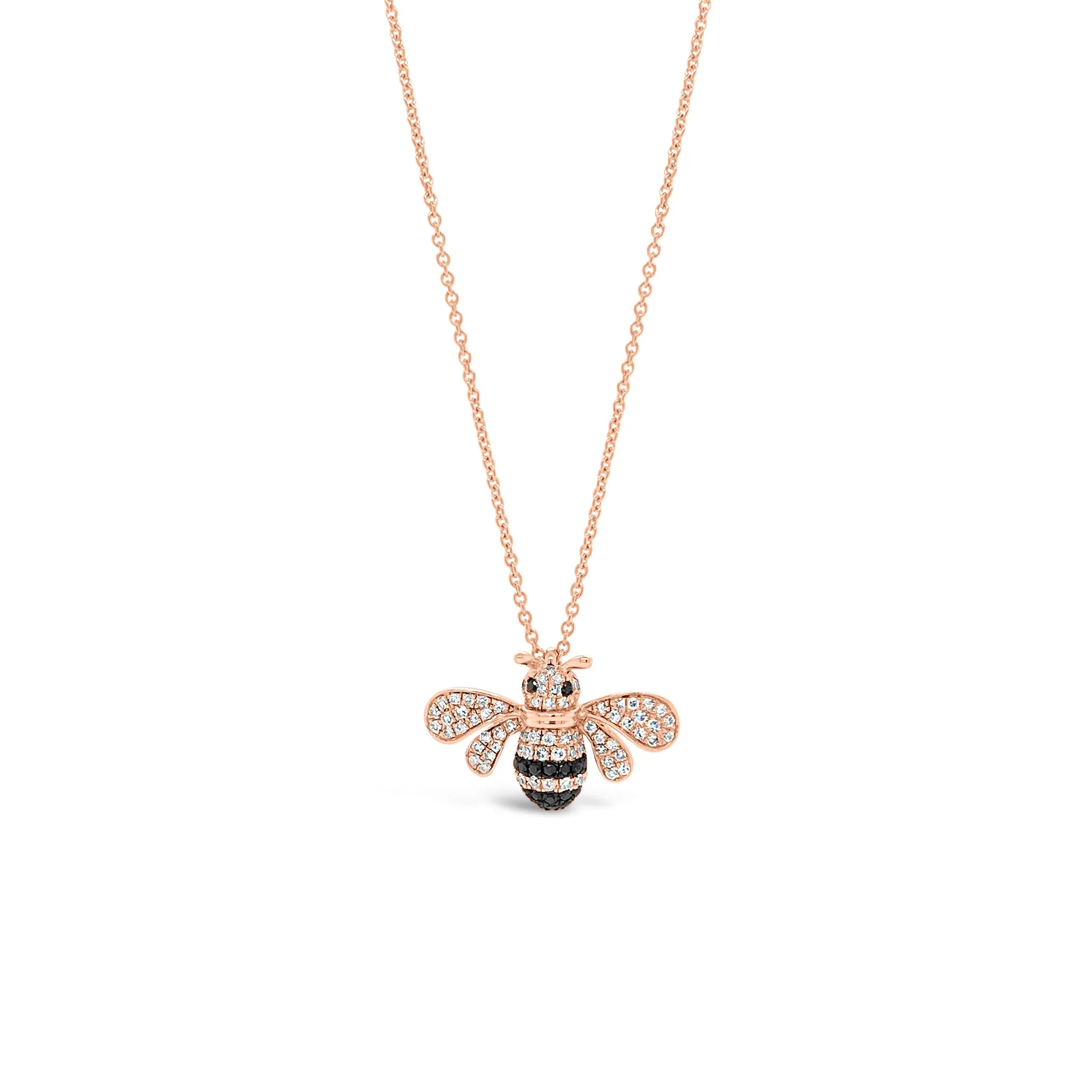 Diamond Bee Pendant