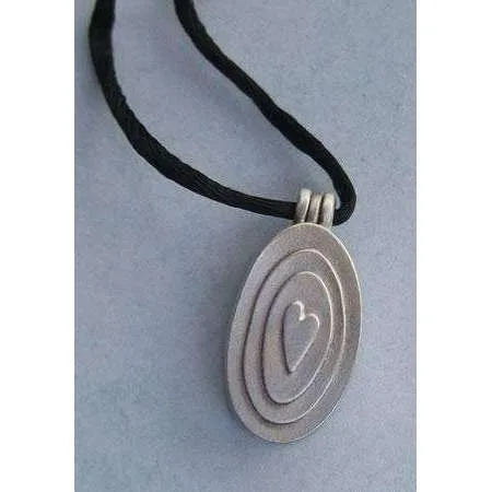 Emily Rosenfeld Pewter Joy Locket Pendant