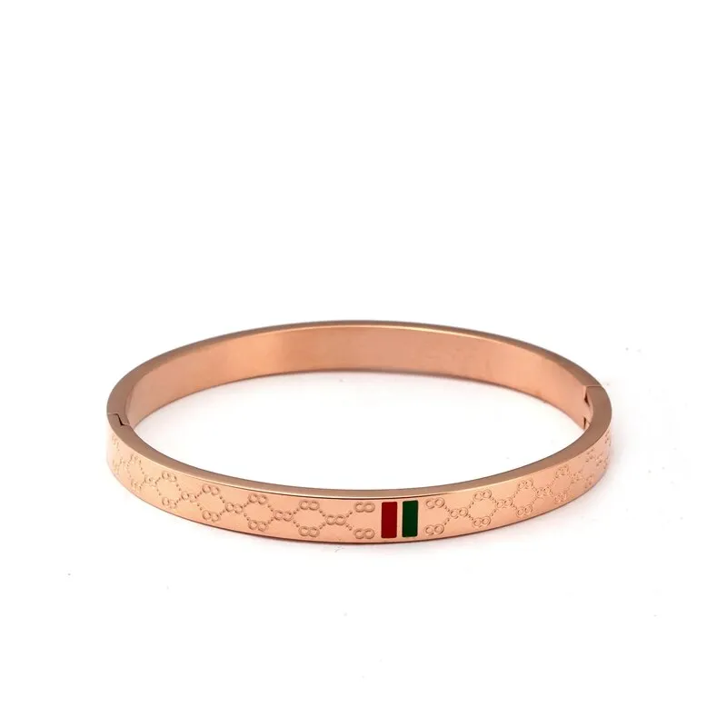 Fashion Love Bangles Female Gold Plating Bracelet