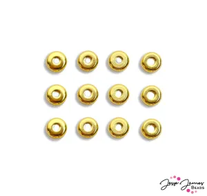 Gold Heishi Spacer Bead Set