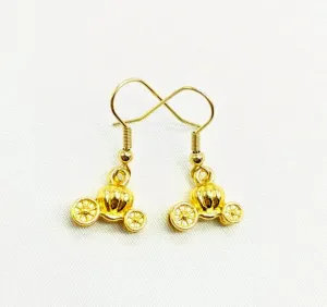 Golden Carriage Earrings