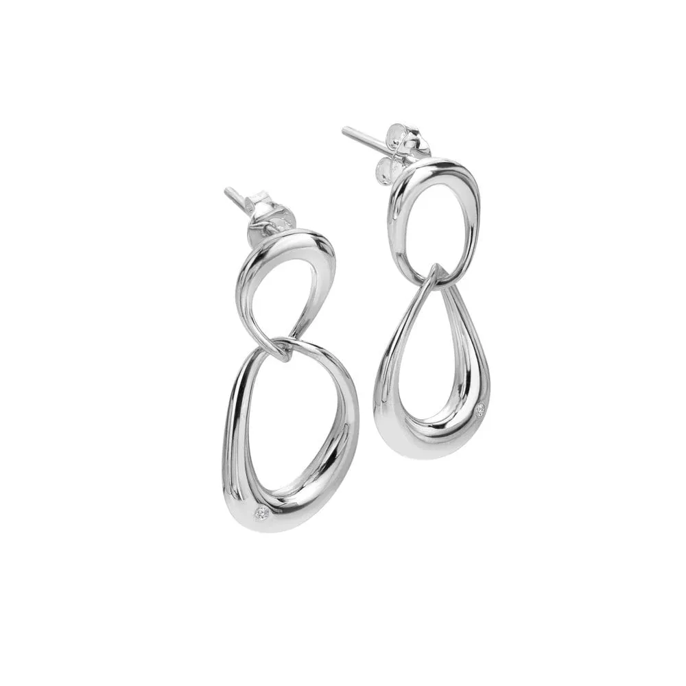 Hot Diamonds Sleek Stud Earrings