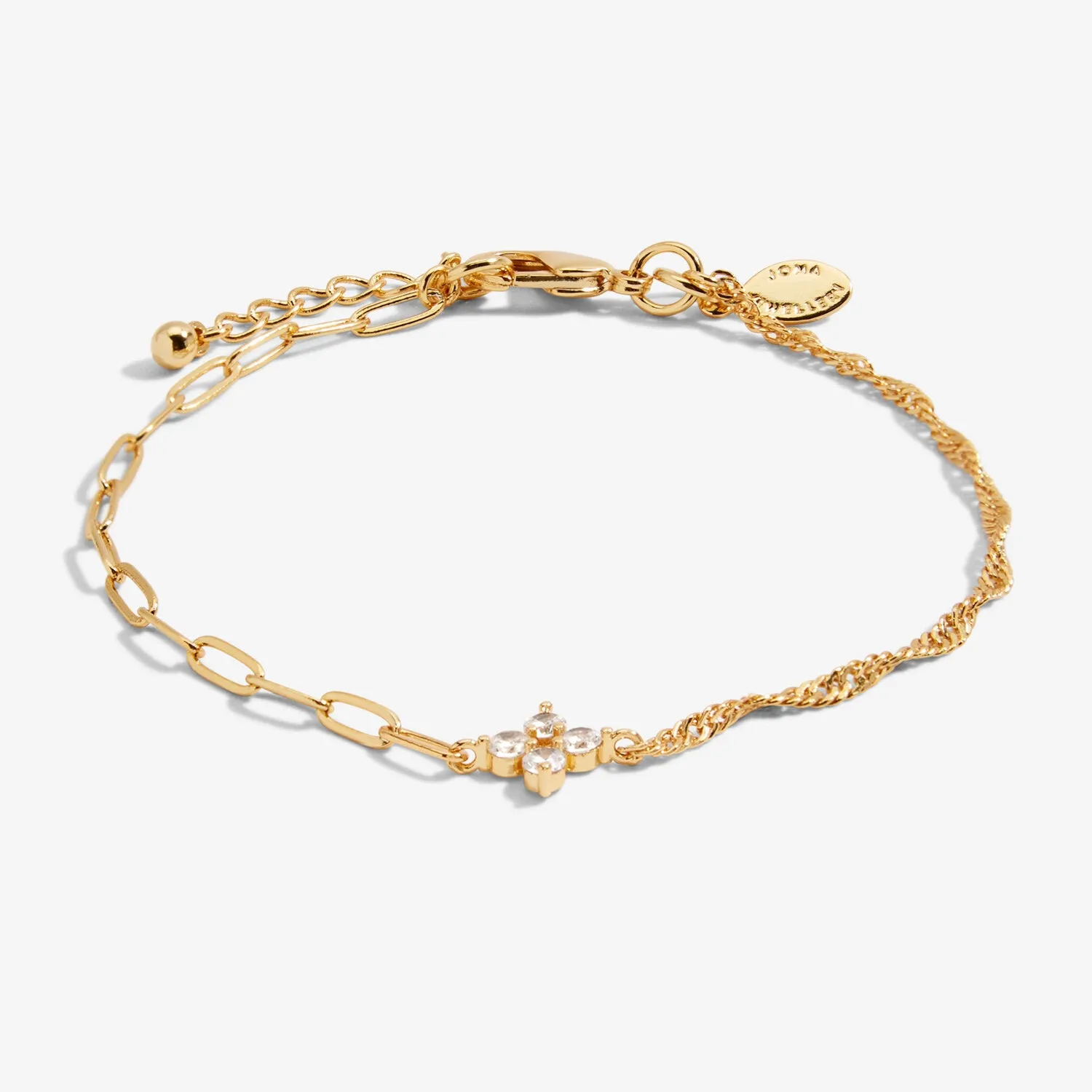 Joma Jewellery Stacks Of Style Set Of 2 Gold Star Bracelets