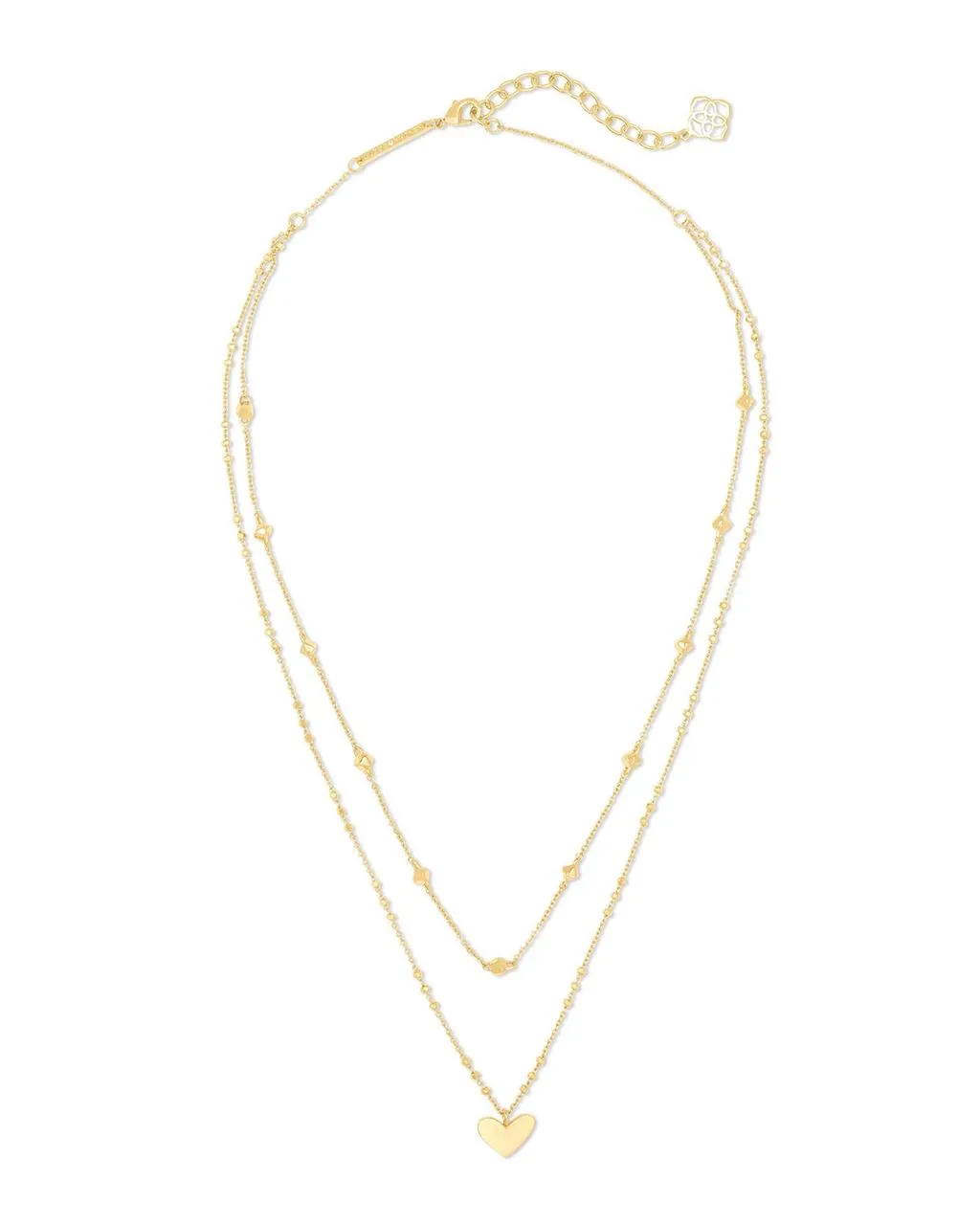 Kendra Scott Ari Heart Multi Strand Necklace