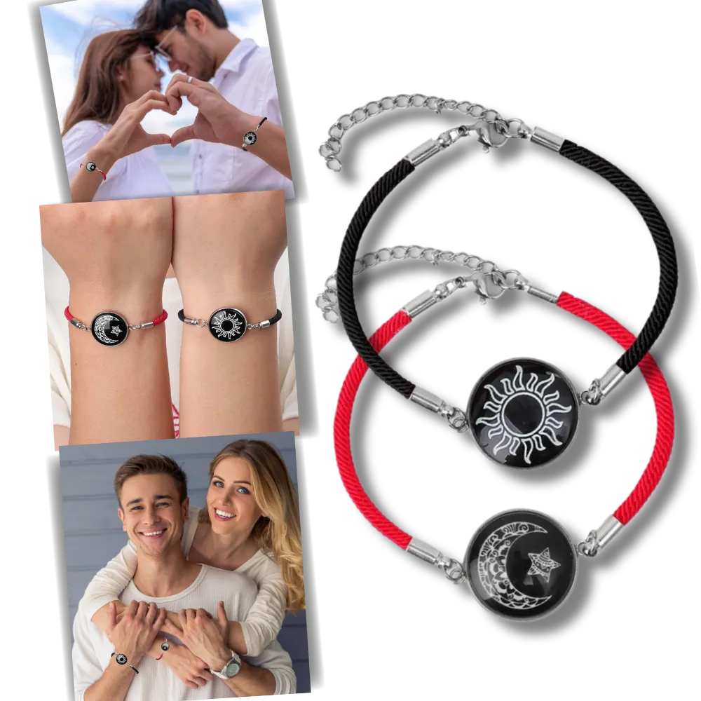 Light Activated Long Distance Bracelets