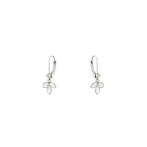 Lilah 0.57Ct Diamond Drop Earrings in 18k White Gold