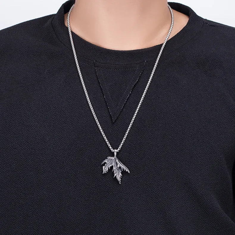 Men's personality necklace trendy all-match sweater chain