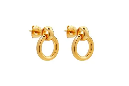 Najo Roma Yellow Gold Stud Earring