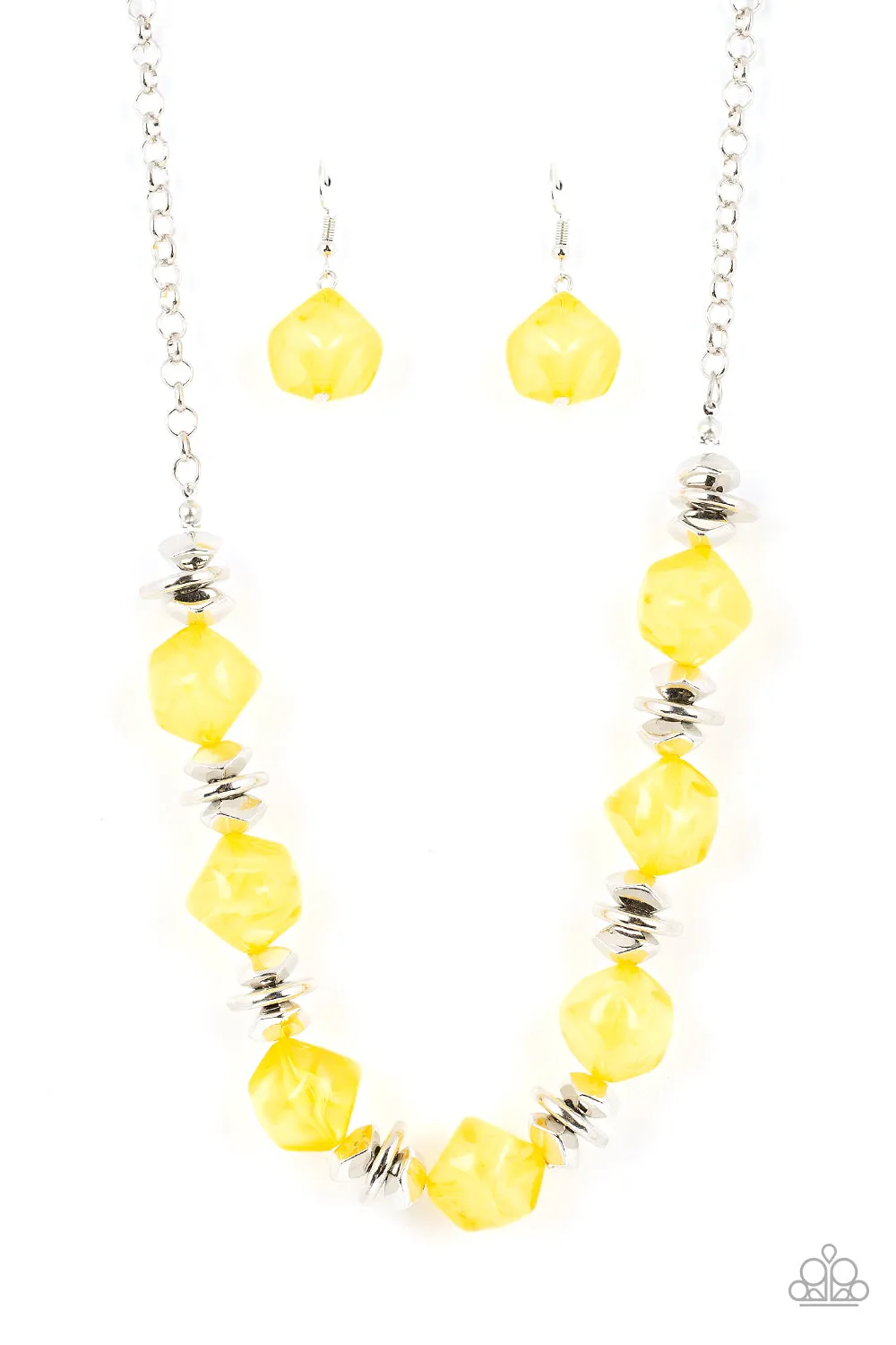 Necklaces Island Ice - Yellow N2152