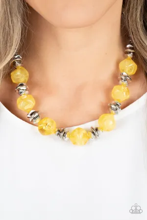 Necklaces Island Ice - Yellow N2152