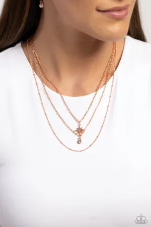 Necklaces Trendy Twinkle - Copper N2258