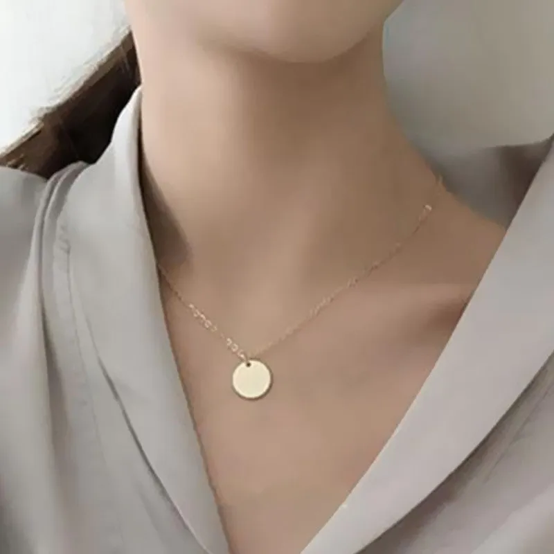 New Fashion Heartleaf Moon Necklace