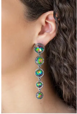 Paparazzi Accessories - Drippin in Starlight - Multi Earrings