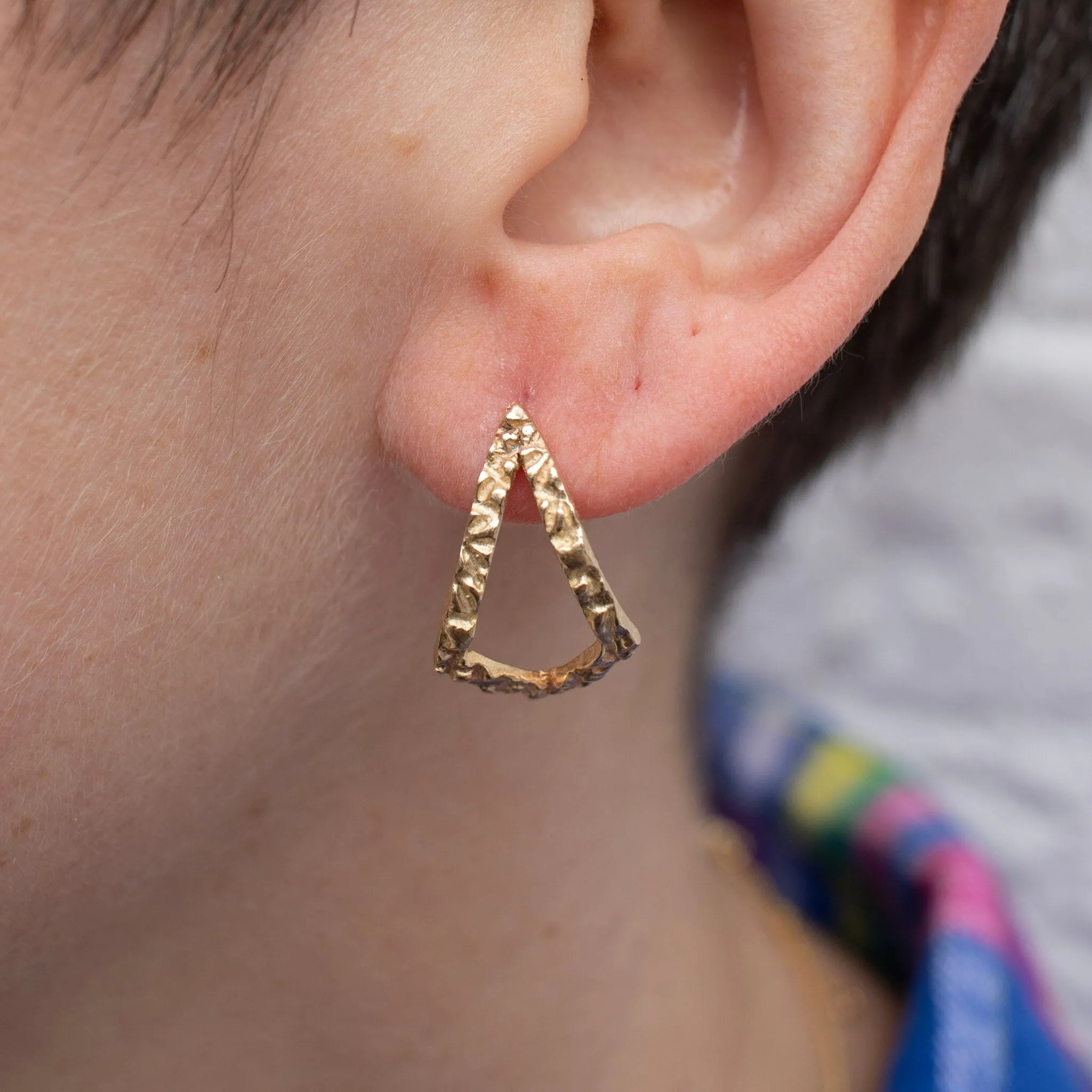 Phoebe Shield Earrings