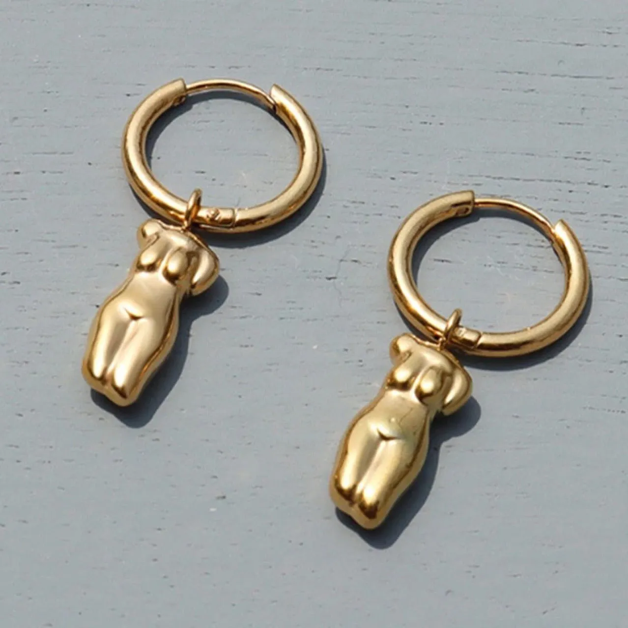 Pre Order:  Stainless Steel Body Hoop Earrings