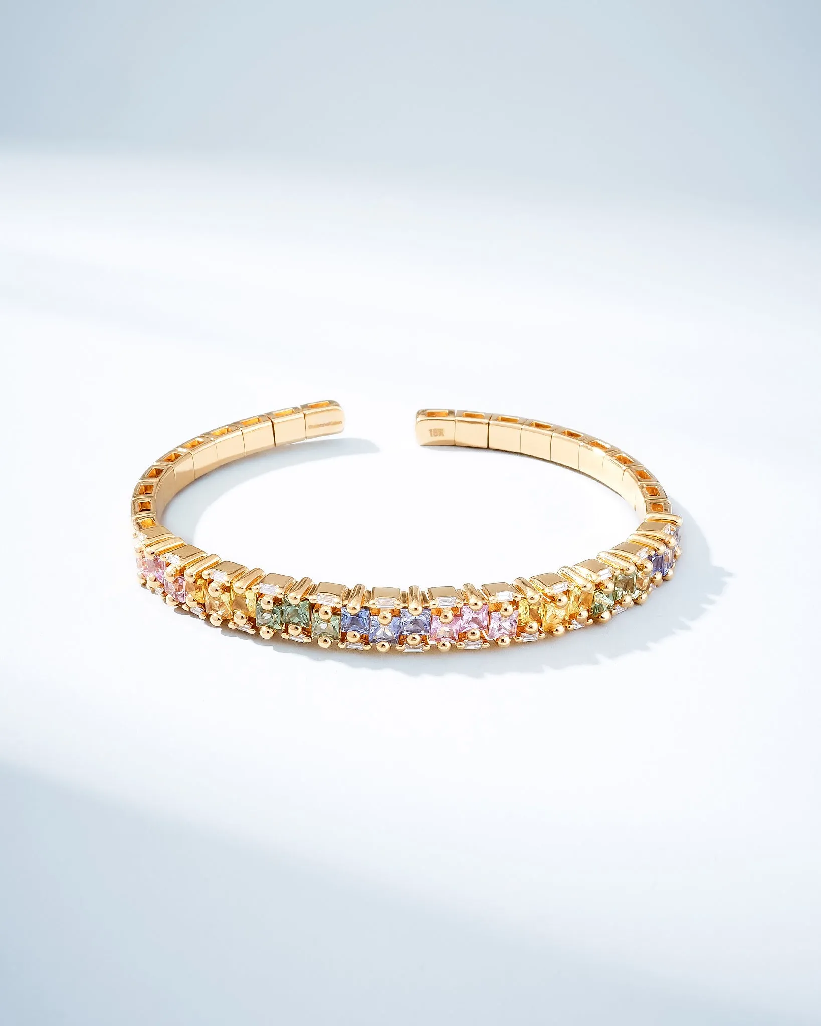 Princess Bold Pastel Sapphire Bangle