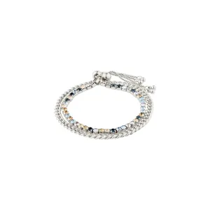 Reign Silver Plated 2-in-1 Bracelet Set