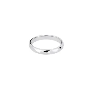 Sterling Silver Polished Twist Elements Ring