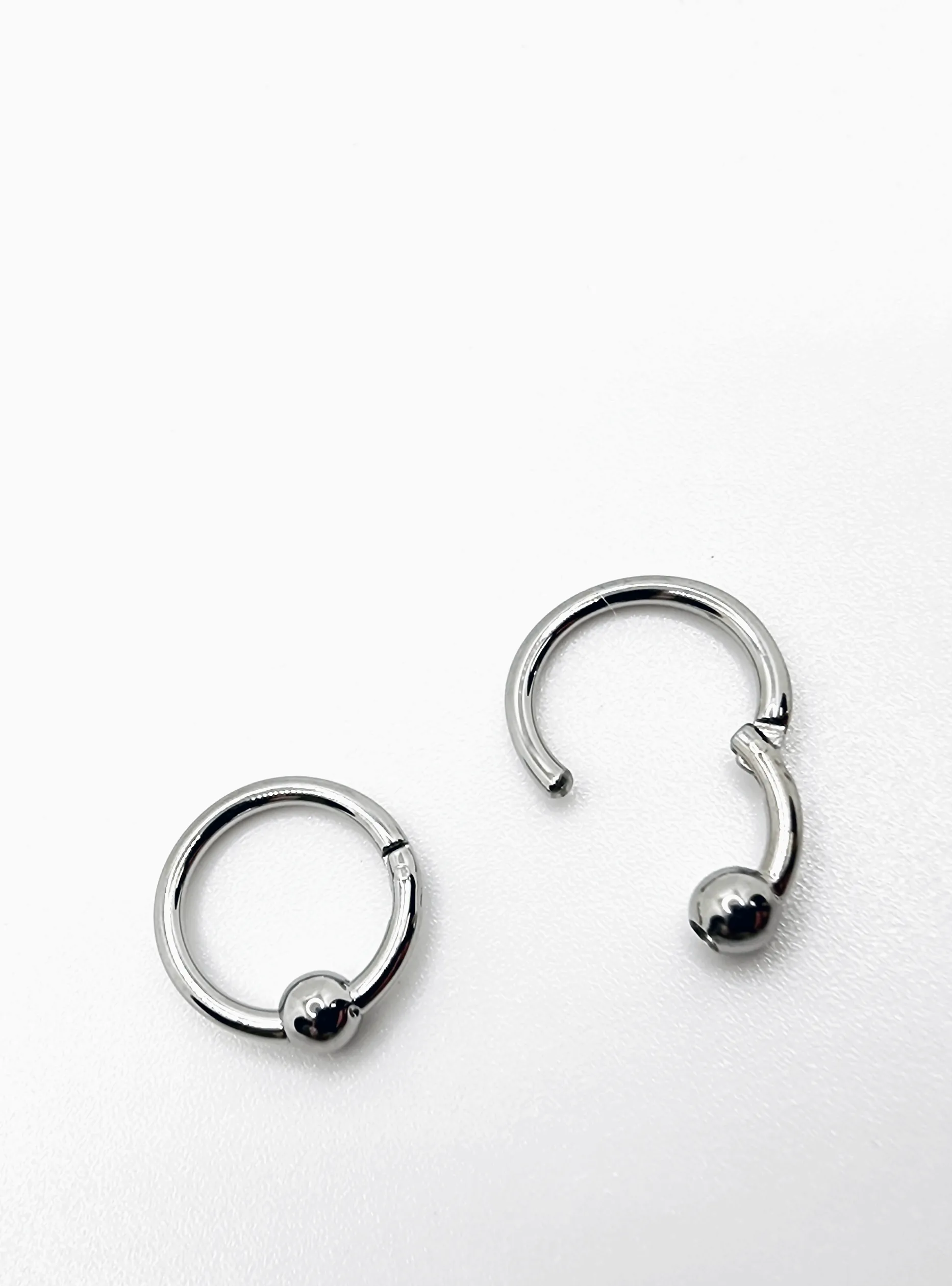 Titanium Jointed Captive Rings, cbr with hinge... on sale