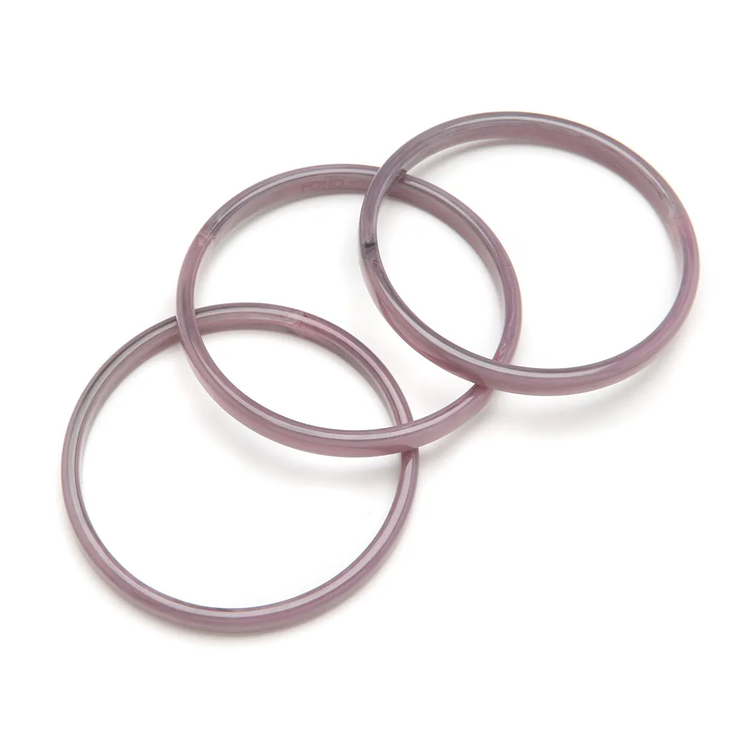 Twiggy Bangle Set of 3 Sea Grape