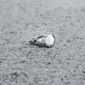 Vintage Signet Ring in Silver