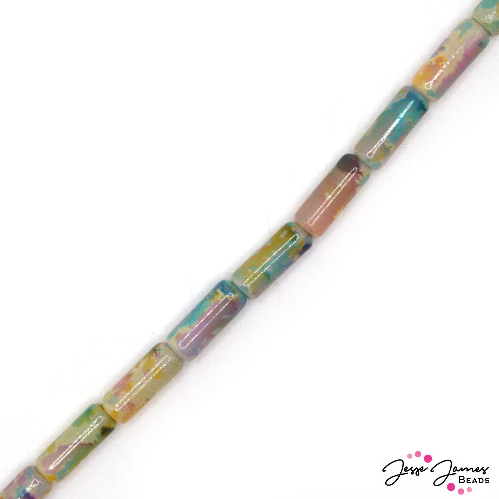 Watercolor Wonder Single-Style Glass Beads